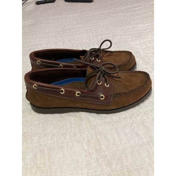 Sperry Top‑Sider Men’s 8M Brown Leather Casual Boating Shoes main image 4